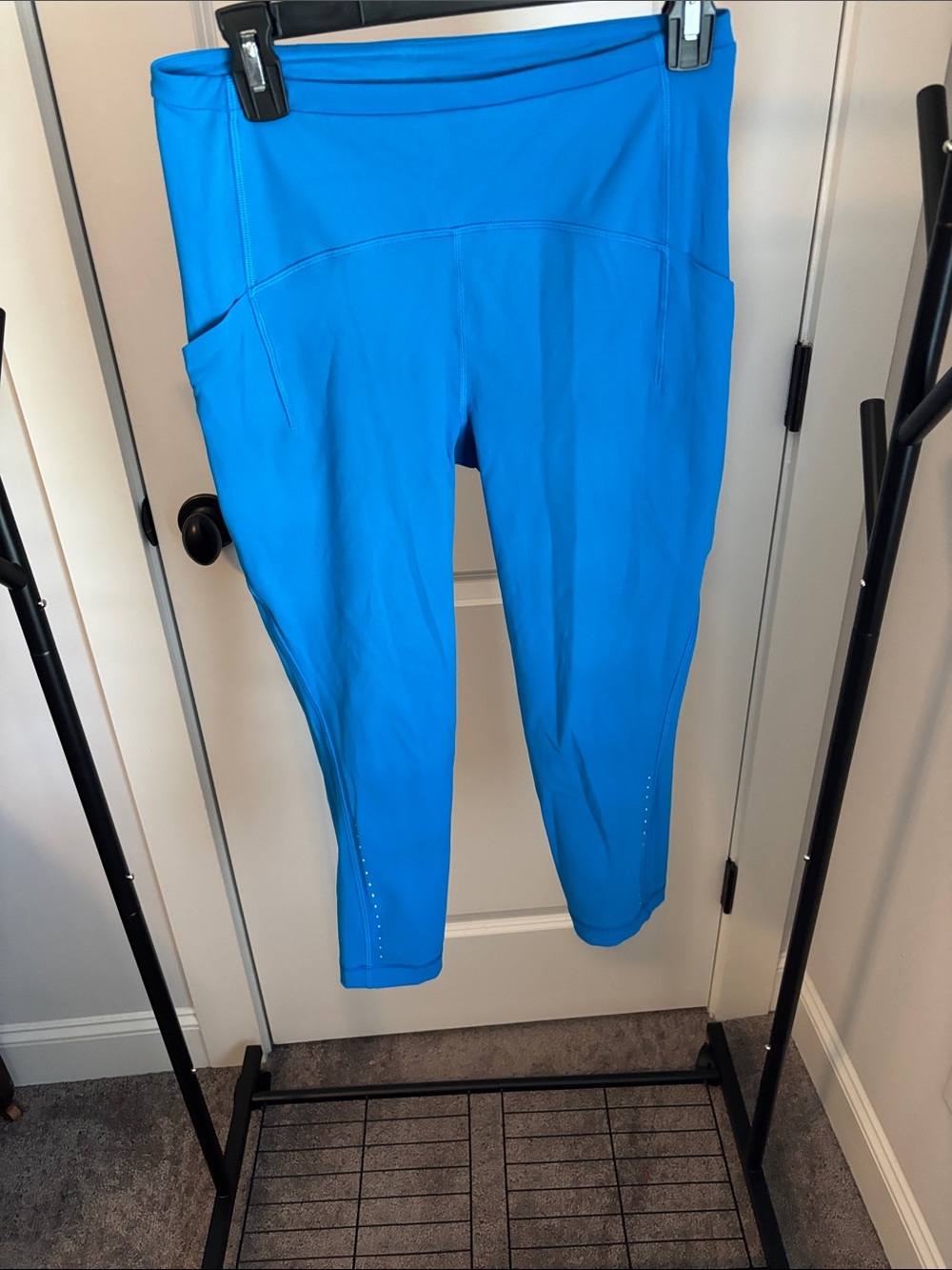 lululemon athletica Fast and Free Electric Blue Leggings